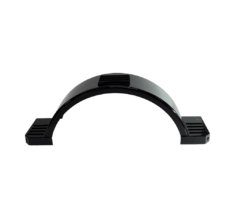 2 Aluminum Trailer Fenders Black – Bolt-On, 45"x10", for 15″ Wheels, Heavy Duty