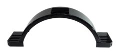 2 Aluminum Trailer Fenders Black – Bolt-On, 45″x10″, for 15″ Wheels, Heavy Duty