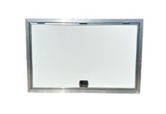 Commercial-Grade Concession Trailer Serving Window with Sliding Tempered Glass