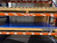 17 Sheets 0.030″x49″x94″ Aluminum Trailer Skin Panel Deep Blue Exterior